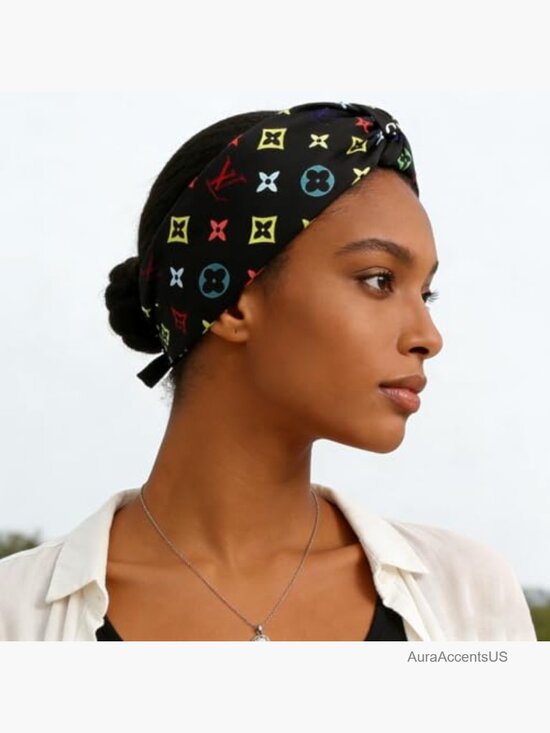 Classic Pattern 3pcs Headbands for Women Stretchy Soft Elastic